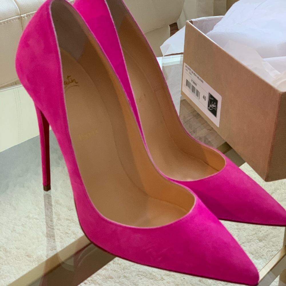 Christian Louboutin So Kate Pink Heels NIB